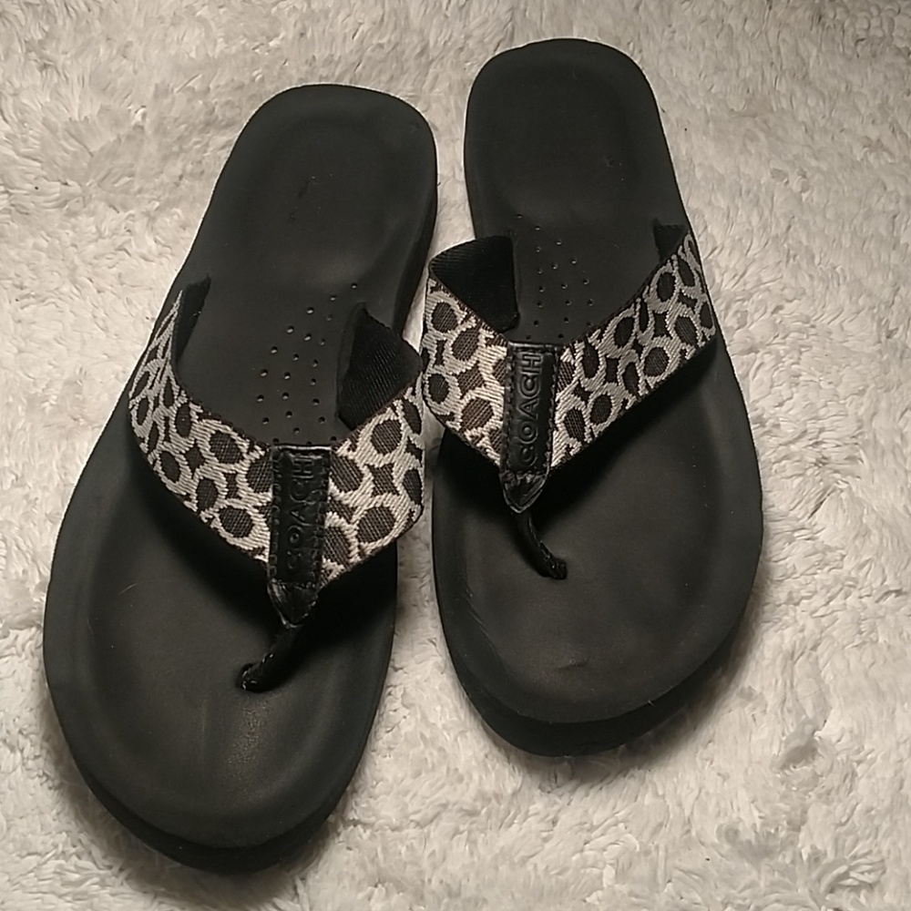 Coach Flip Flops